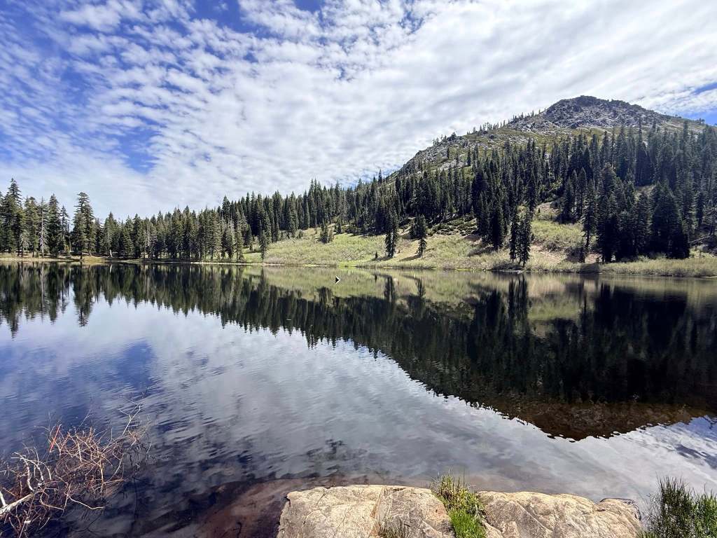 Blue Tangle Lake in the Trinity&nbsp;Alps